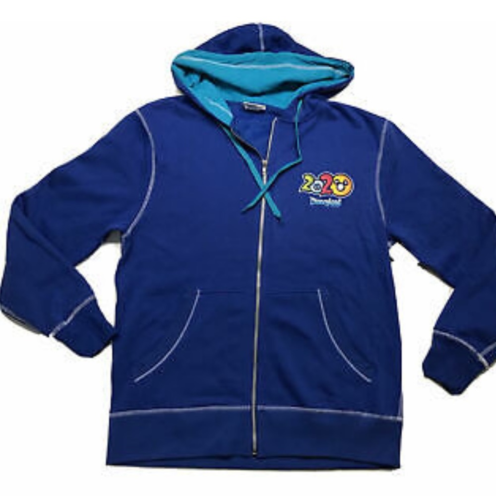 Disneyland Disney Parks 2020 Zip Hoodie Sweatshirt Size Adult Small‼️